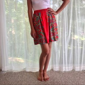 Handmade Floral Skirt